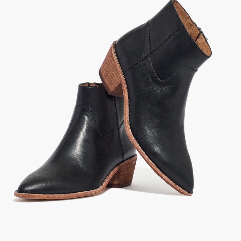 The Charley Boot in Leather Madewell